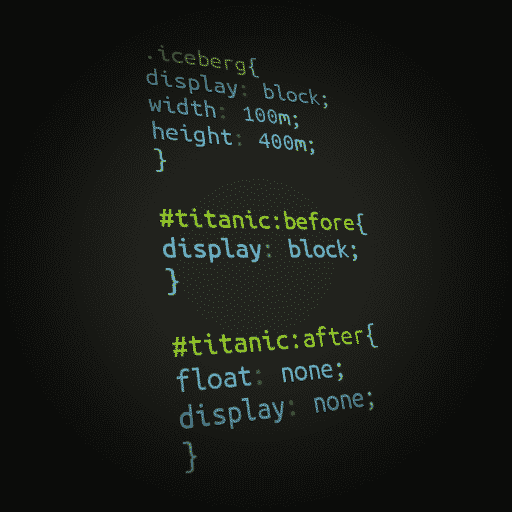 CSS – Iceberg Titanic